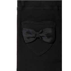 Леггинсы для девочек CONTE Экстрамягкие джеггинсы с термоэффектом BABY BOW, 18С-578ДТСП nero BABY BO
