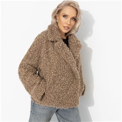 Полупальто из экомеха, Слишком заметна (oversize, 50-56)