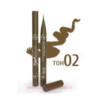 Triumph Маркер для бровей 02 Светло-коричневый Blade Brow liner CEB 08-01