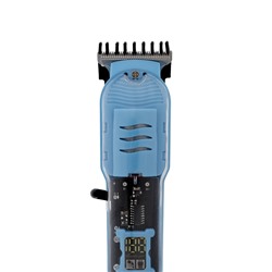 Машинка для стрижки LTRI-14, 4 насадки, 1,5/2/3/4 мм, USB, голубая
