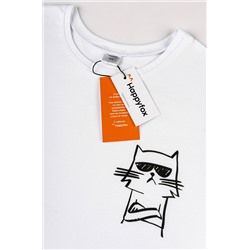 Детская футболка оверсайз Happyfox