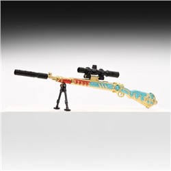 Макет оружия «Сувенирная снайперская винтовка. Ice Queen», 26 см