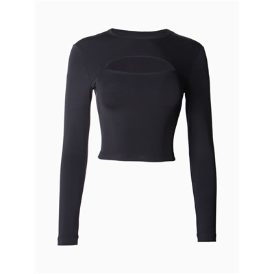 Рашгард с размером спортивный женский MINAKU, чёрные, размер 44