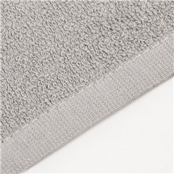 Полотенце махровое «Экономь и Я», 70×130 см, хлопок 100%, 350 г/м², серое