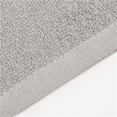 Полотенце махровое «Экономь и Я», 70×130 см, хлопок 100%, серое