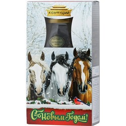 Конфуций. Новый год. Набор Чайная пара. Богатство и любовь 120 гр. карт.упаковка