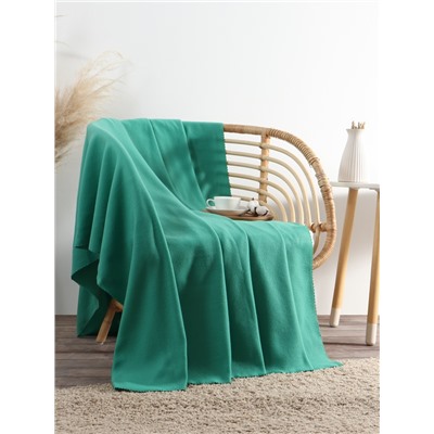 Плед Экономь и Я Изумруд 75*100 см, пл.160 г/м2, 100% п/э