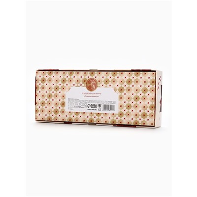 Бомбочки для ванны Happy New Year, аромат сладкая карамель, набор 12 шт. × 20 г, URAL LAB