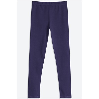 Теплые лосины из футера двухнитки с начесом для девочки Happyfox