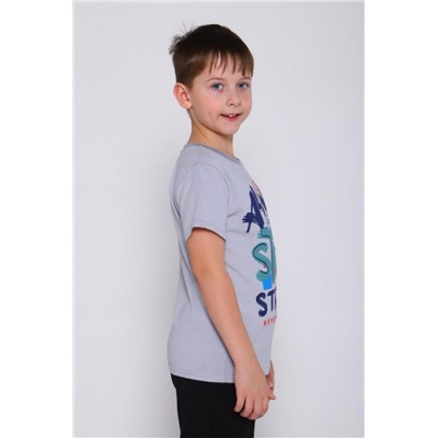 Футболка Сорванец детская (Серый)