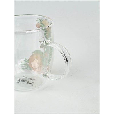 Кружка новогодняя с двойными стенками «Аромат праздника», 300 мл