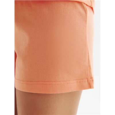 Пижама женская (майка, шорты) MINAKU: Home collection, размер 46, цвет персиковый