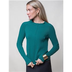 Джемпер тонкой вязки из хлопка с нейлоном