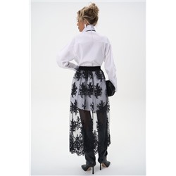 Кружевная юбка Пэрис (чёрный)