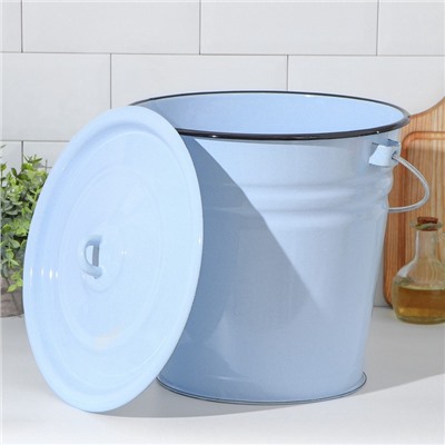УЦЕНКА Ведро, 12 л, без крышки, светлое
