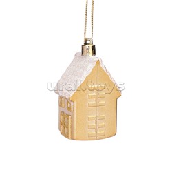 Набор новогодних украшений "Сказочный домик" в коробке