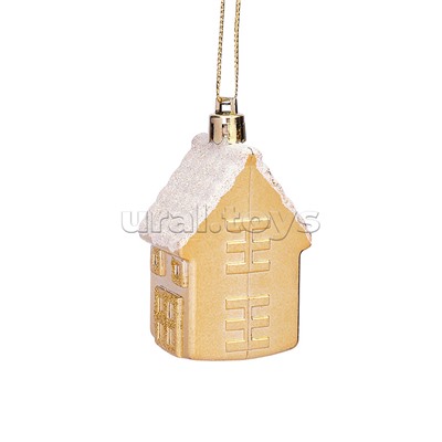 Набор новогодних украшений "Сказочный домик" в коробке