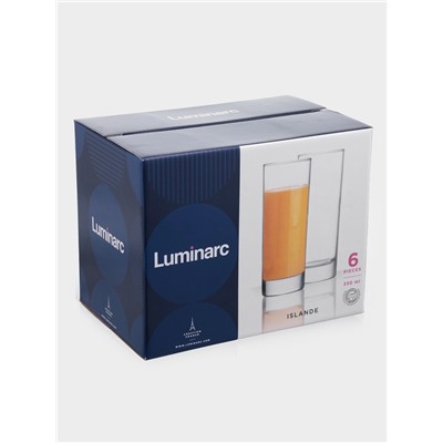 Набор стаканов Luminarc Island, 330 мл, 6 шт., стекло