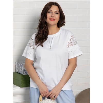 Блуза Флоя (белый) Б15539-4М