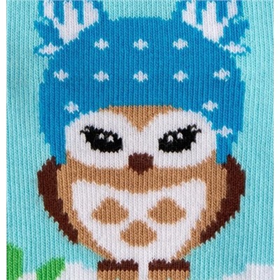 Носки детские, Omsa, 21P64 совы
