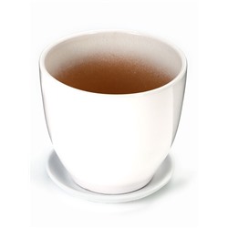 Горшок для цветов «Тюльпан», 5 л, d=23 см, h=21 см, керамика, с поддоном, белый