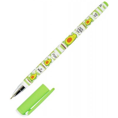 Ручка шариковая масляная 0.5мм "Slim Soft. LOREX FOOD ADDICTION.AVOCADO" синяя LXOPSS-FA2 LOREX