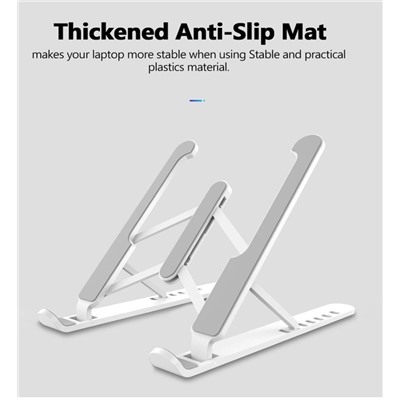 Портативная подставка для ноутбука складная опора Macbook Pro Air HP кронштейн