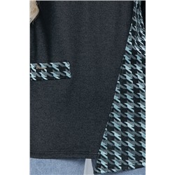 Джемпер Глория (графит/тиффани) Б12199-30