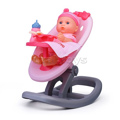 Пупс с аксессуарами 85890 "Малышка Розалина" с аксессуарами, в коробке