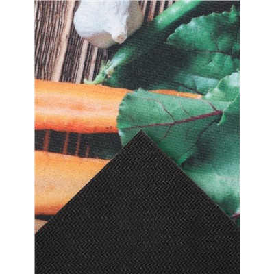 Набор ковриков для кухни Этель «EAT», 2 шт., 38×58 см, 38×118 см