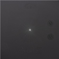 Подставка для столовых приборов IDEA «ИЗЛИ», 25×14.5×19 см, пластик, графитовая