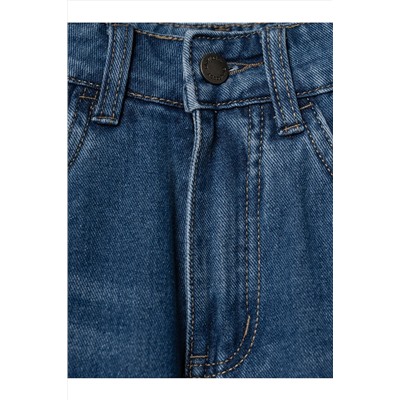 Брюки текстильные джинсовые для девочек PLAYTODAY, 1240040