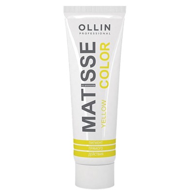 OLLIN Пигмент прямого действия Желтый Matisse Color 100 мл
