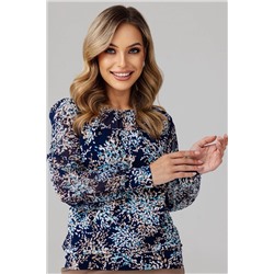 Блузка женская  4130/17/Синий