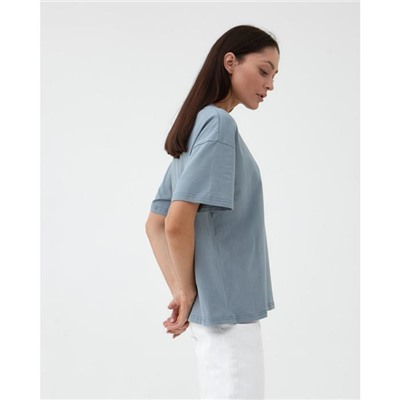 Футболка женская MIST basic, 50-52, серо-голубой