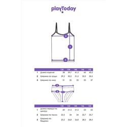 Комплект (Майка+Трусы) PLAYTODAY, 1124570