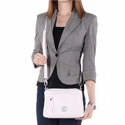 Сумка 0227C white Polina&Eiterou