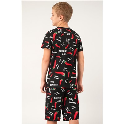 Хлопковый костюм для мальчика Happyfox