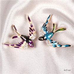 Брошь Птичка 5 см / GM283 /уп 48/ микс