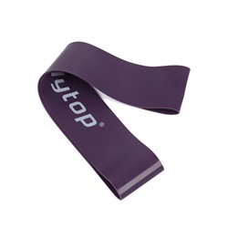 Фитнес-резинка ONLYTOP, 30×5×0.11 см, нагрузка 10 кг, цвет МИКС