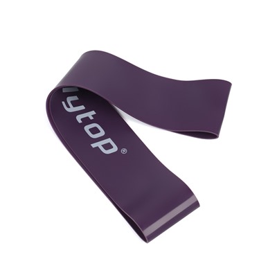 Фитнес-резинка ONLYTOP, 30×5×0.11 см, нагрузка 10 кг, цвет МИКС