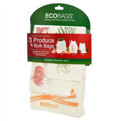 ECOBAGS, Продуктовые и объемистые сумки, 3 сумки