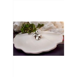 Серьги с эффектом мятого металла Круг + Подарок НАТАЛИ, 1133046