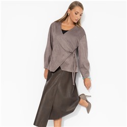 Бомбер из мягкой ткани, Бархатный удар