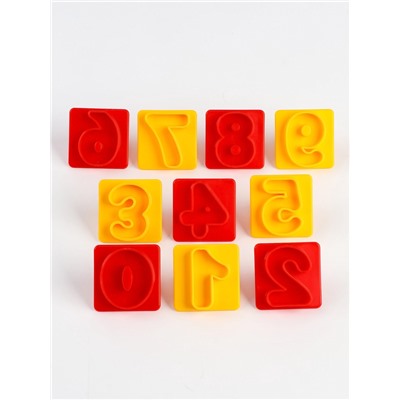 Набор для детской лепки «Буквы и цифры»