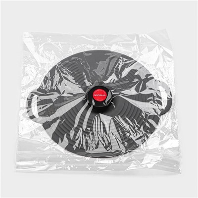 Крышка универсальная Доляна, силикон, d=27.5 см, цвет серый