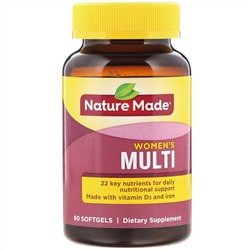 Nature Made, Women's Multi, 60 Softgels