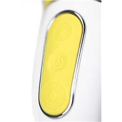 Жёлтый вибратор Satisfyer Yummy Sunshine - 22,5 см.