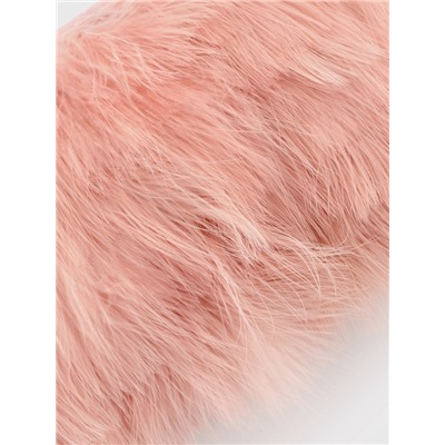 Перья марабу декоративные, на ленте, 8-10 см, 5±0.5 м, тёмно-бежевые