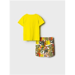 Комплект детский трикотажный для мальчиков: джемпер (футболка), шорты